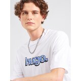 Hugo Majica 'Nugibol' plava / crna / bijela | shoptok.hr