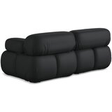 Makamii Crna sofa od imitacije kože 190 cm Lokua – | shoptok.hr