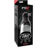 PDX Elite Rotobator - stokajoči, vrteči se lažni udarec (prosojno črn) Cene