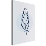  Slika - Blue Feather (1 Part) Vertical 20x30 | shoptok.hr