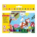 Faber-Castell Bojice Eberhard Faber Mini Maxi 3u1, 12 komada | shoptok.hr