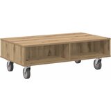  Stolić sa kotačima Umjetnički hrast 90 x 50 x 30 cm | Eponuda.ba