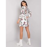 RUE PARIS Dress-RO-SK-E01.49P-white-green | Shoptok.si