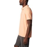 Columbia Majice s kratkimi rokavi Tech Trail Polo Oranžna | Shoptok.si