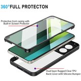 Techsuit ColorVerse 360 Series obojestranska zaščitna maska za Xiaomi Redmi Note 13 Pro 5G / Poco X6 – črna | Shoptok.si