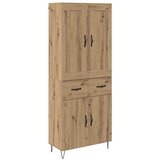  Highboard Umjetnički hrast 69,5 x 34 x 180 cm Konstruirano drvo Slike