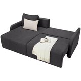 CARRYHOME SEDEŽNA GARNITURA, rebrasti žamet antracit | Shoptok.si