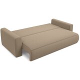 Makamii Svjetlo smeđa baršunasti sklopiva/s prostorom za odlaganje sofa 238 cm Kapua – | shoptok.hr