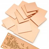 Rosfix PCB FR4 2mm 30x40cm – Dvostranski Laminat Za Tiskana Vezja | Pekač Obesedaj, FR4 Material, 30x40 Cm, (5000243631) | Shoptok.si