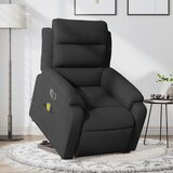 The Living Store Električni masažni naslanjač s funkcijo vstajanja črn - Električni Masažni Naslanjač S Funkcijo Vstajanja, (21572585) | Shoptok.si