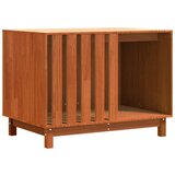  Pasja hiša Voskast rjav 100 x 70 x 70 cm Masivno borovo les, (5000123072) | Shoptok.si
