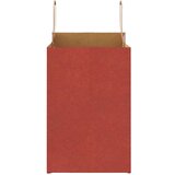  Papirnate vrećice 250 kom s ručkama crvene 26x17x25 cm | shoptok.hr