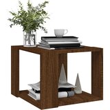  Stolić za kavu boja smeđeg hrasta 40x40x30 cm konstruirano drvo | Shoptok.si