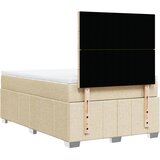  Krevet box spring s madracem krem 120 x 190 cm od tkanine | shoptok.hr