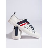 Big Star Men's white leatherette sneakers LL174005 Cijene