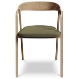 Makamii Zelen jedilni stol iz masivnega lesa Erika – | Shoptok.si