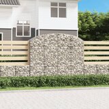  Gabionska košara s lukom 200x50x160/180 cm pocinčano željezo | shoptok.hr
