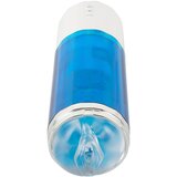 You2Toys Vibracijski masturbator z možnostjo polnjenja, vrtljiv (modra in bela) | Shoptok.si