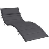  Jastuk za ležaljku antracit 180x60x4 cm od tkanine Oxford | Eponuda.com