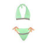 DEVI COLLECTION Ženski dvodelni kupaći kostim Kalina zeleni | Eponuda.com