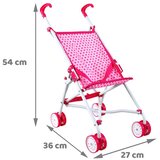  Igračka Kišobran kolica - Roza zvjezdice | shoptok.hr