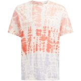 WE Fashion Majica oranžna / svetlo oranžna / bela | Shoptok.si