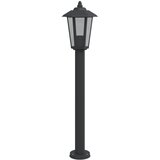  Vanjske podne svjetiljke 3 kom crna 80 cm nehrđajući čelik | shoptok.hr
