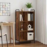  Ormarić za knjige 57 x 33 x 111 cm Konstruirano drvo Staro drvo - Staro drvo 57 x 33 x 111 cm u