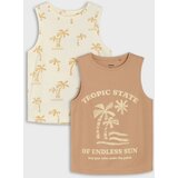 Sinsay Pamučne majice s blagdanskim motivom 2 pack | shoptok.hr