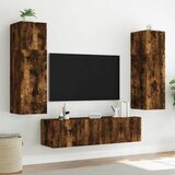  Zidni TV ormarić s LED svjetlima boja hrasta 60x35x31 cm | Shoptok.si
