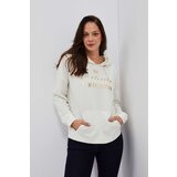 Marisse Women's Sweatshirt L-Bl-4008 Off White | ePonuda.com