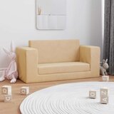  Dječji dvosjed na razvlačenje krem mekani plišani Krema Sofa bed | Shoptok.si