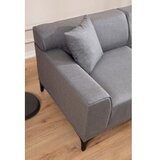  Kutna sofa Petra R 145x69x87cm Svijetlosiva | Eponuda.ba
