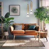  LED luster na sajli LUCCO LED/18W/230V, prečnik 15 cm, u zadimljenoj boji | Eponuda.com