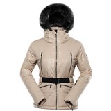 Alpine pro Women's ski jacket with ptx snow membrane DAMA white pepper | shoptok.hr