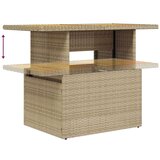  9-dijelni set vrtnih sofa s jastucima bež od poliratana | shoptok.hr