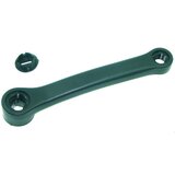 Kripton X poluga pedale za planinski bicikl, srednji pogon, leva poluga, crna