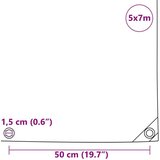 CERADA 650g / m² Narančasta 5 x 7 m Platno s PVC premazom | shoptok.hr