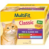 MultiFit Cat Senior Classic riba u želeu Multipack 24x100 g | shoptok.hr