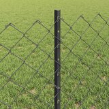  Ograda od lančanih veza s postom 25 x 0,6 m Siva Mreža | Eponuda.ba