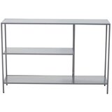 Premier Housewares Siva jeklena stranska mizica 30x120 cm Acero – | Shoptok.si
