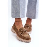 S. BARSKI Women's Suede Moccasins with Decoration D&A | shoptok.hr