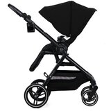 Kinderkraft dječja kolica Yoxi MINK PRO 3u1, Pure Black | shoptok.hr