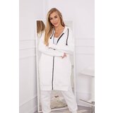 Kesi Insulated set with long ecru sweatshirt Cene