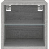  Zidni TV ormarići LED 2 kom siva boja hrasta 30 x 28,5 x 30 cm | Eponuda.com