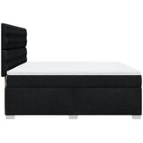  Krevet s oprugama i madracem crni 180x200 cm od tkanine | shoptok.hr
