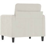  Fotelja krem 60 cm baršunasta | shoptok.hr