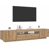 TV ormarić LED boja hrasta 200x35x40 cm konstruirano drvo | Eponuda.ba