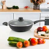 Zotrix wok tiganj sa poklopcem granitni 28cm