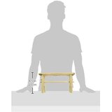 Kesper ksp69575 mini stolica 38,5x19x21cm bukovo drvo 150kg | Eponuda.com